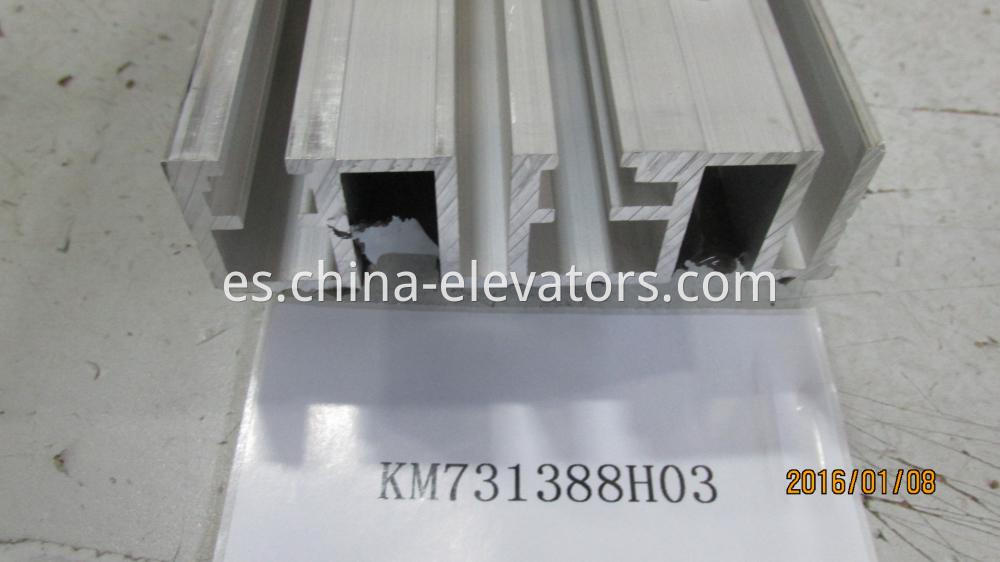 Aluminum Sill for KONE Side Opening Doors KM731388H03